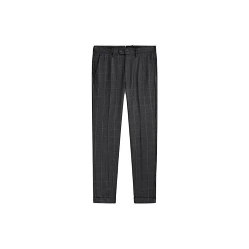 Massimo Dutti Suit Trouser Men's Brown