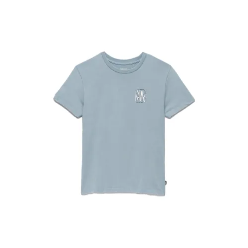 Vans TALL TYPE MOUNTAIN T-Shirts Women's Blue