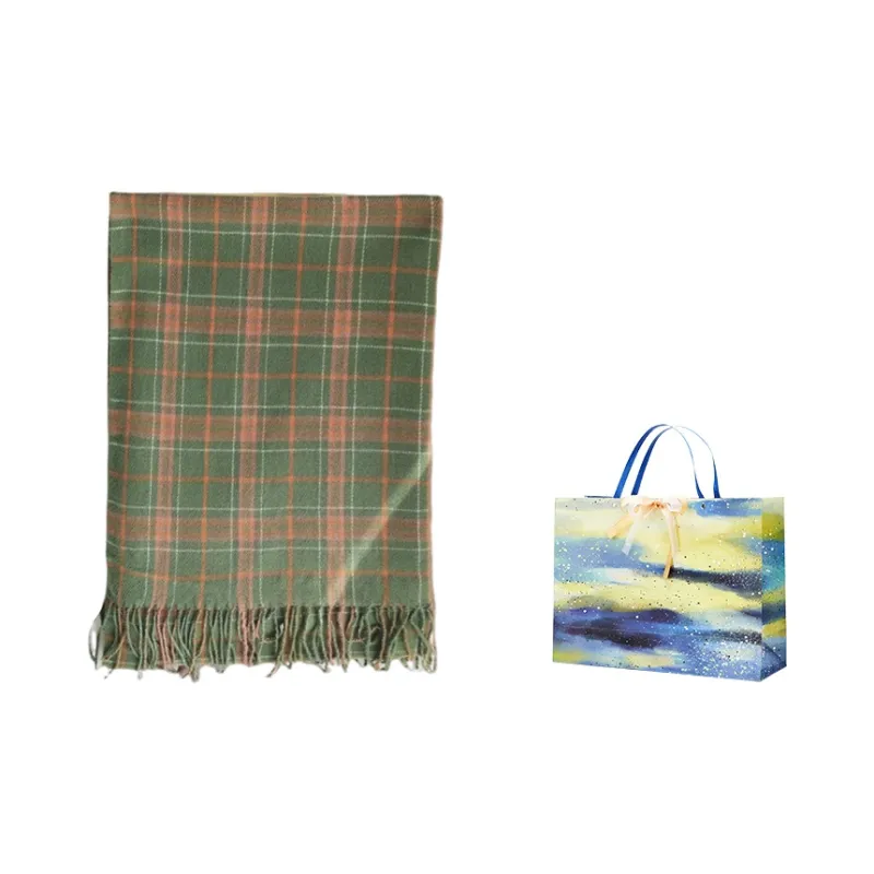 MUYKUY Knit Scarves Unisex-4