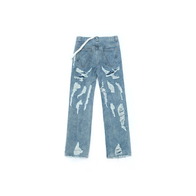FREE WORLD ORDER Jeans Unisex Blue-1