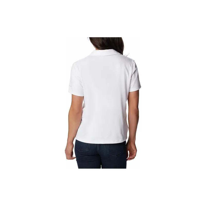 Columbia Trek Polo Shirts Women's White-1