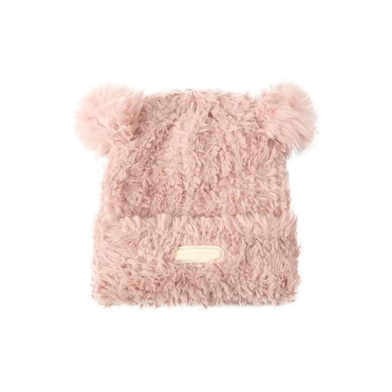 BAIJUAN Polyester Beanies Women's-2
