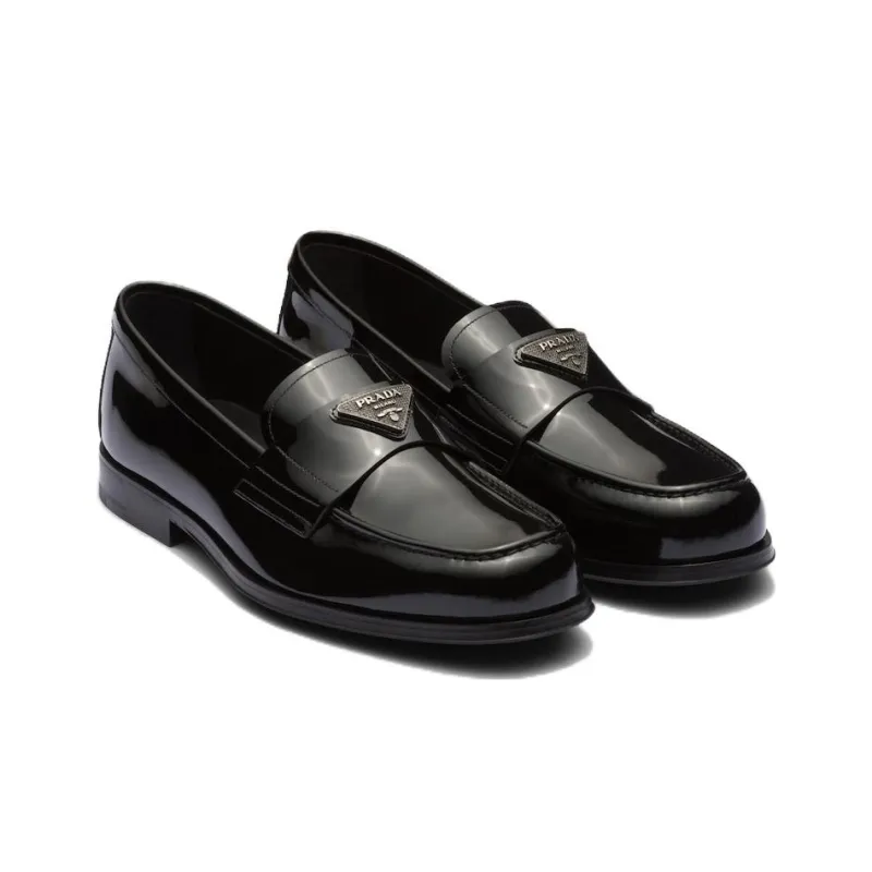 PRADA Loafers 2.5cm Men's Black-2