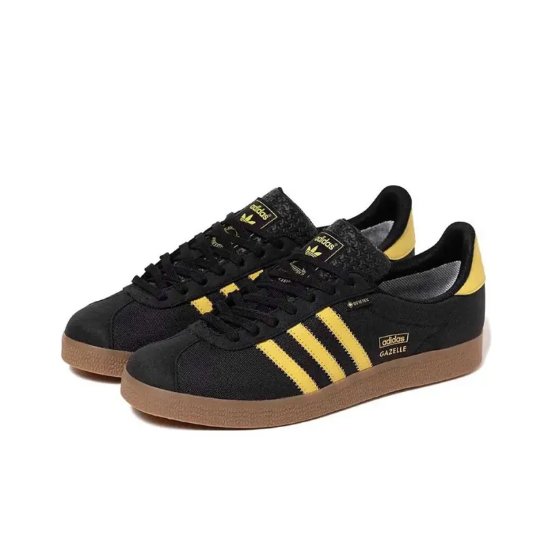 DCDT X adidas originals Gazelle Black Pyrite-1