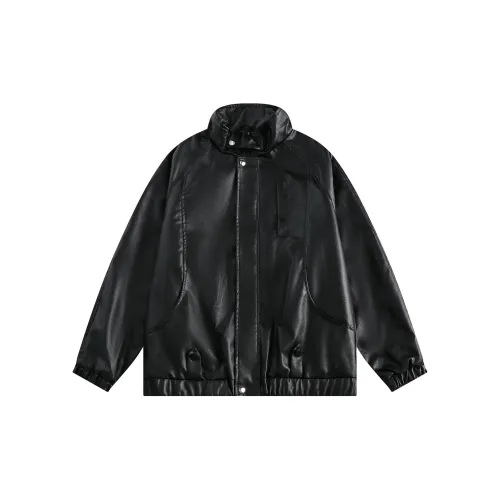 YooMore Leather Jackets Unisex