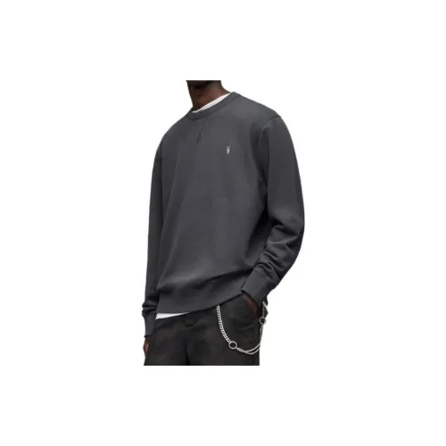 ALLSAINTS Sweatshirts Men Washed Black