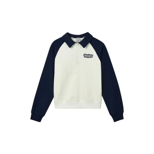 Skechers Funny Monster Sweatshirts Women's Navy Blue/002Z