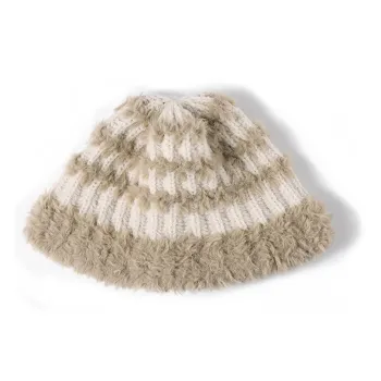 JW Faux Rabbit Fur Beanies Women's