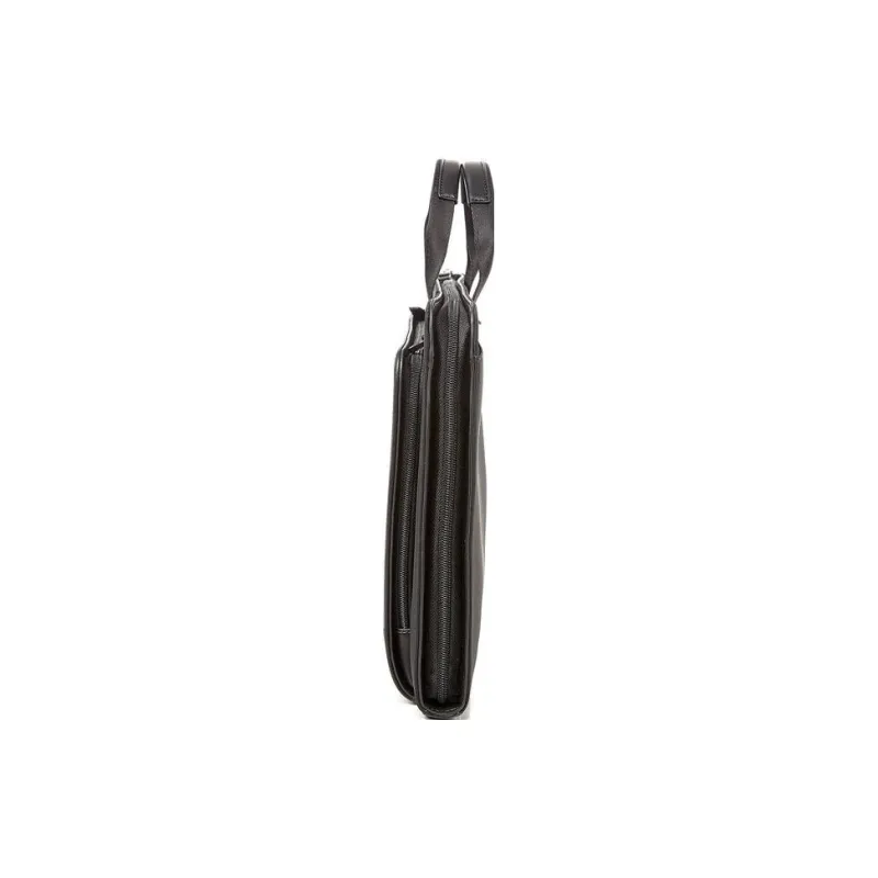 SAMSONITE Nylon Spell PU Portable One Shoulder Crossbody Briefcases Regular Men's Black-3