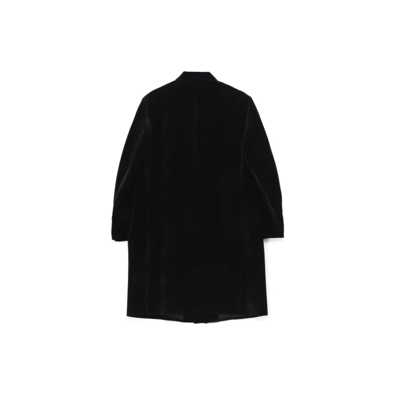 Yohji Yamamoto Coats Unisex Black-1