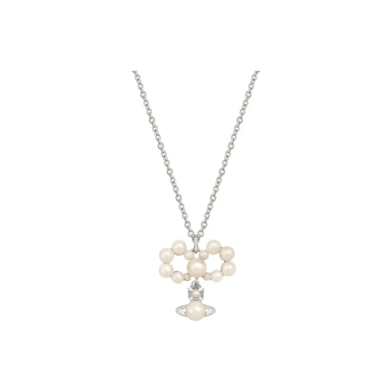 Vivienne Westwood Brass Necklaces Women's Silver-0