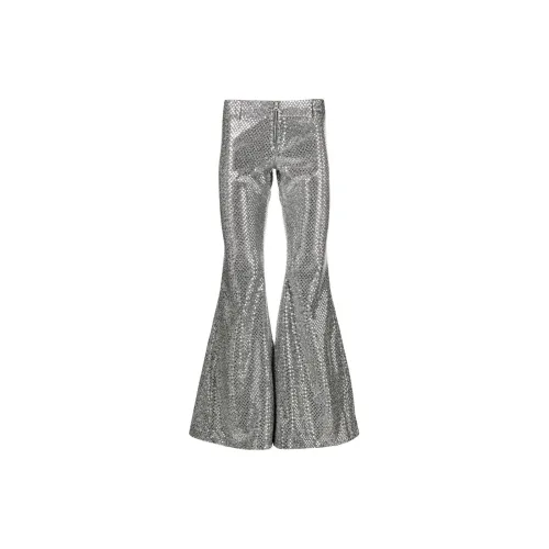 ERL Sequinned Flared Trousers