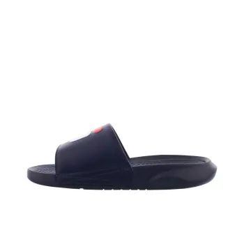 FILA Rubber Sole Slide Slippers Men's Black