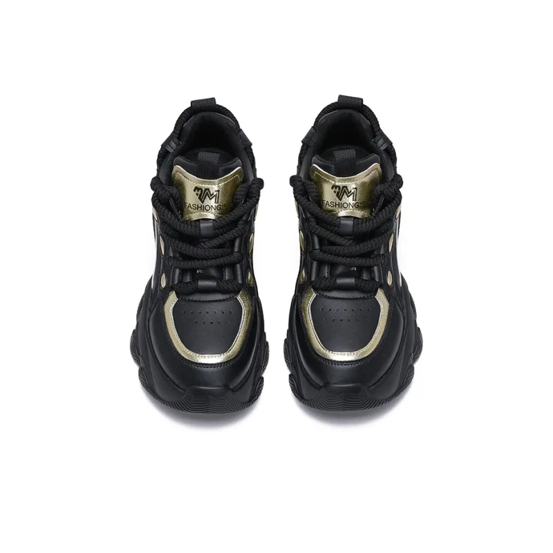 CHIYEANDE Low Top Chunky Sneakers 6cm Women's-4