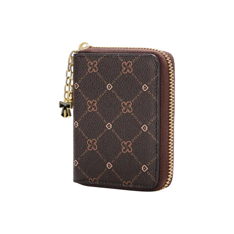 POLO PVC Card Holder Medium Size Women's Multicolor-1