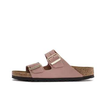 Birkenstock Arizona Soft Footbed Nubuk Leather 'Old Rose' Women's