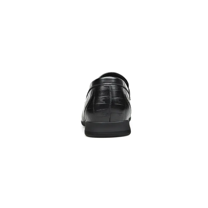 Romon Loafers Men Low Top Black-4