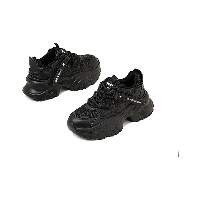 COMELY Low Top Chunky Sneakers 5cm Women's-3