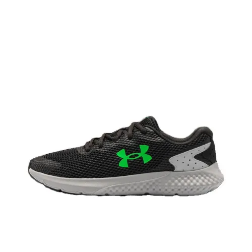 Under Armour Charged Rogue 3 Running Shoes Men Low-Top Coal Jade Gray