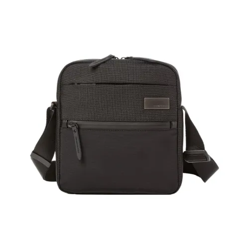 SAMSONITE Nylon Messenger Bag Shoulder Bag Crossbody Bag Men's Black