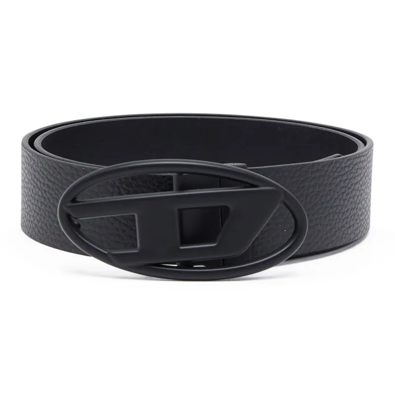 DIESEL 1DR Logo buckle Belt-0