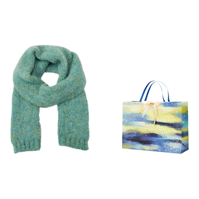 MUYKUY Knit Scarves Unisex-0