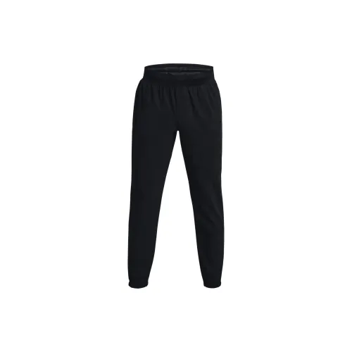 Under Armour Stretch Knitted Sweatpants Men Black