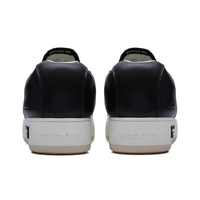 ARTICLE NO. 051X Low Top Skateboard Shoes Unisex Black And White Oreo-3