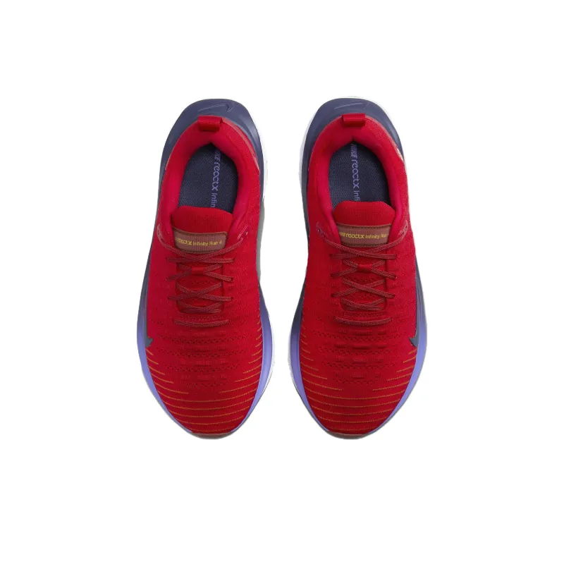 Nike Reactx Infinity Run 4 Extra Wide 'University Red Midnight Navy'-3