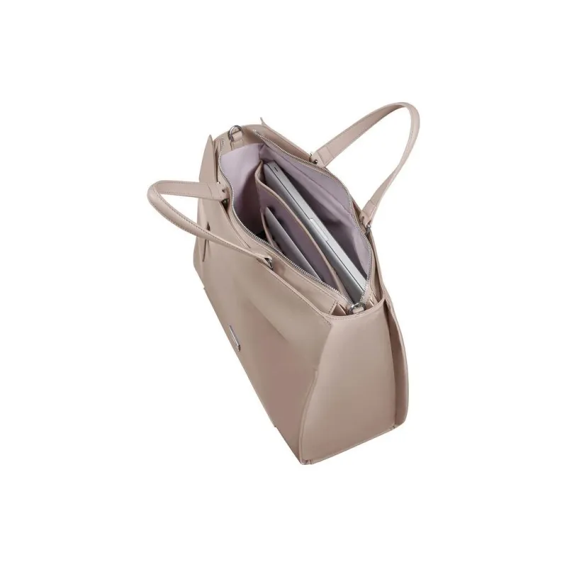 SAMSONITE Recyclable Polyester With Polyurethane Tote Bag Shopping Bag Shoulder Bag Handbag Women's Dried Rose-5