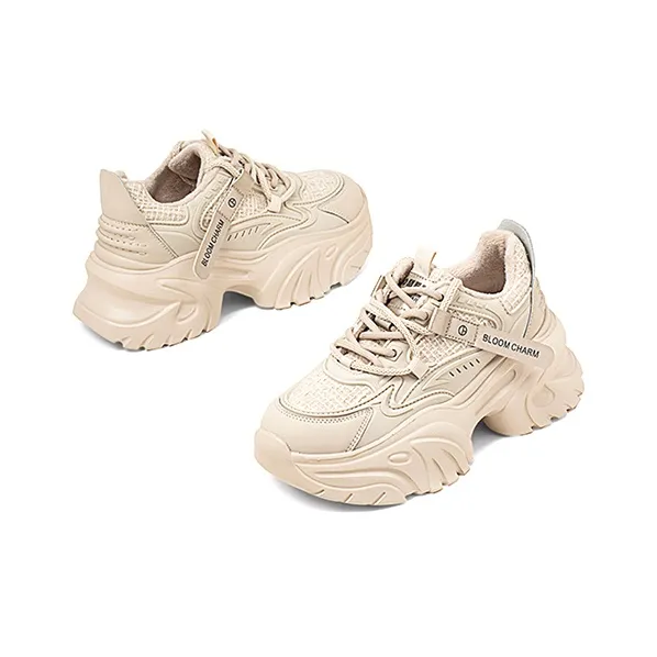 COMELY Low Top Chunky Sneakers 5cm Women's-8