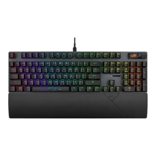ROG 랜서 2 NX 104키 유선형 E스포츠 게이밍 RGB 백라이트 3단 세팅 풋레스트, 케이블 및 키 분리 기계식 키보드