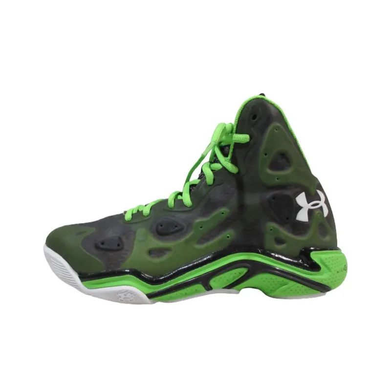 Under Armour Anatomix Spawn Basketball Shoes 'Green Black' Women's-0