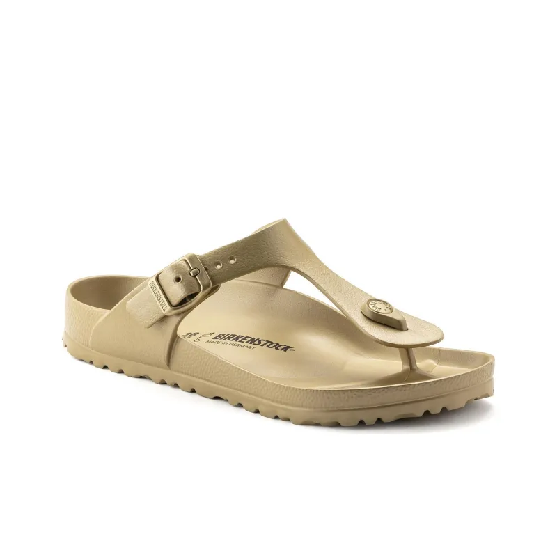 Birkenstock Gizeh Flip Flops Unisex Glamour Gold-2