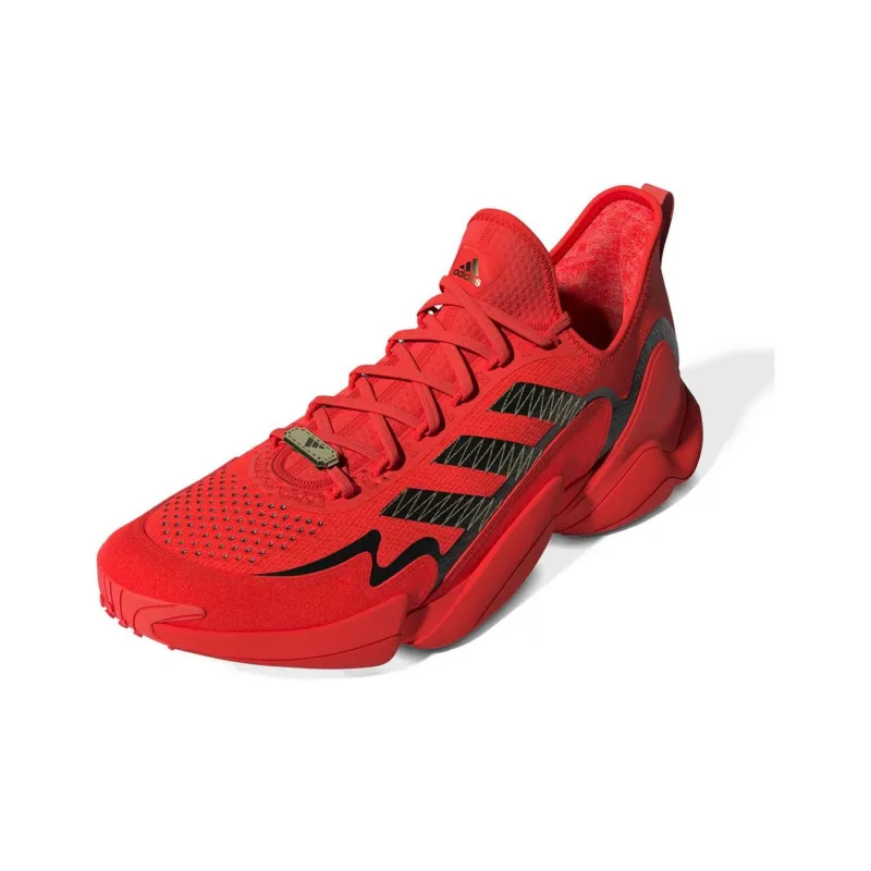 Adidas Impact Flx Solar Red Core Black Gold Metallic-2