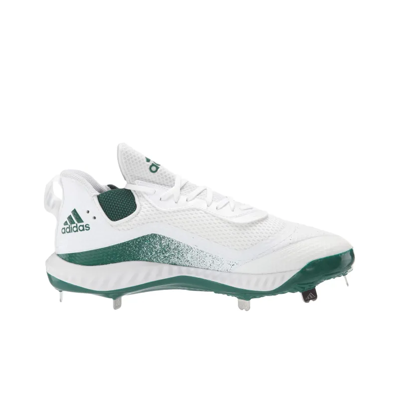 Adidas Adizero AG Rubber Short Studs Durable Breathable Soccer Shoes Unisex White-1