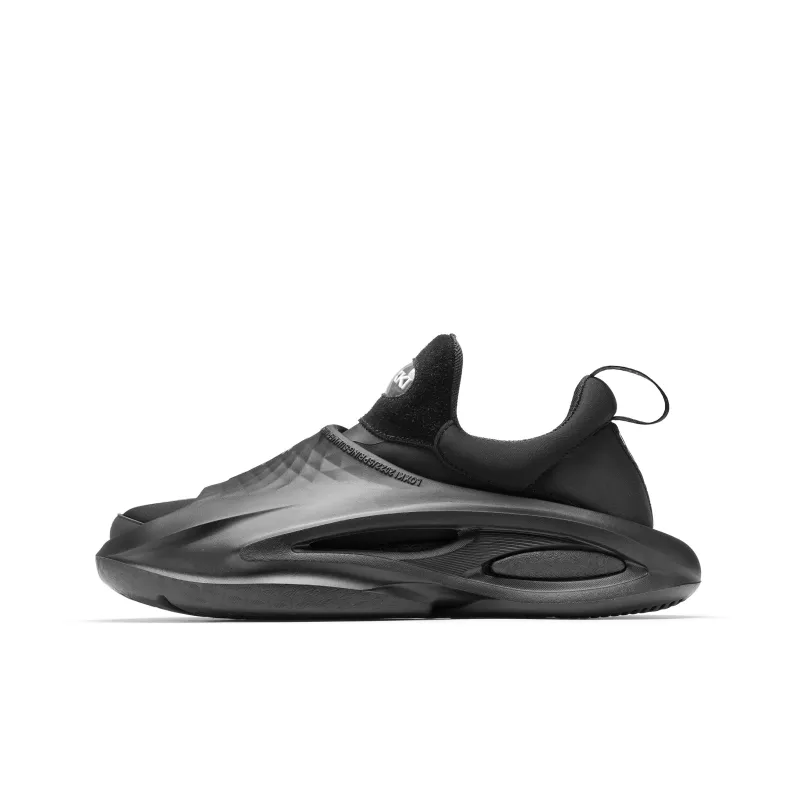 LOXKI Low Top Casual Shoes Unisex Black-0