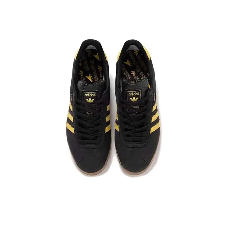 DCDT X adidas originals Gazelle Black Pyrite-2