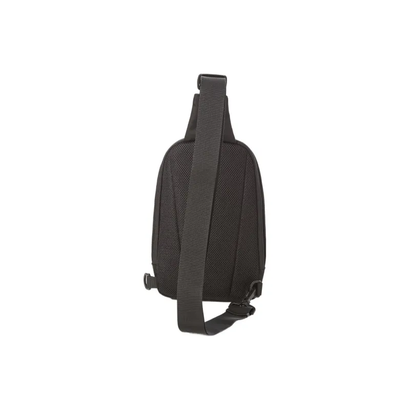 SAMSONITE Nylon Sling Bag Fanny Pack Crossbody Bag Shoulder Bag Men's Black-4