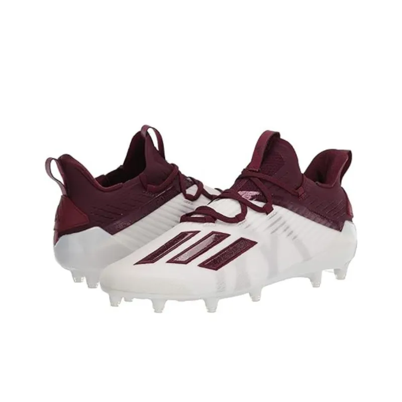 Adidas Adizero Cleat 'White Burgundy'-2