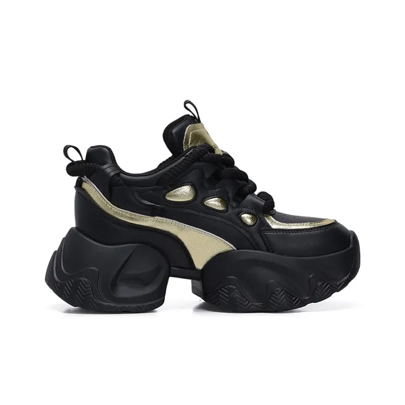CHIYEANDE Low Top Chunky Sneakers 6cm Women's-3