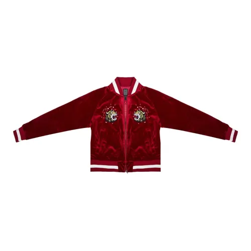 Onitsuka Tiger Jacket Women's Deep Red