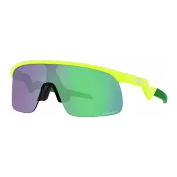Oakley Injection Molded Irregular Shape Sunglasses Kids' Green