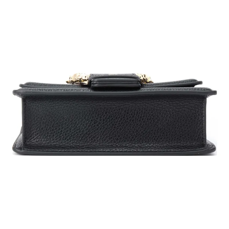 VERSACE JEANS COUTURE Polyester Handbag, Shoulder Bag Women's Black-7