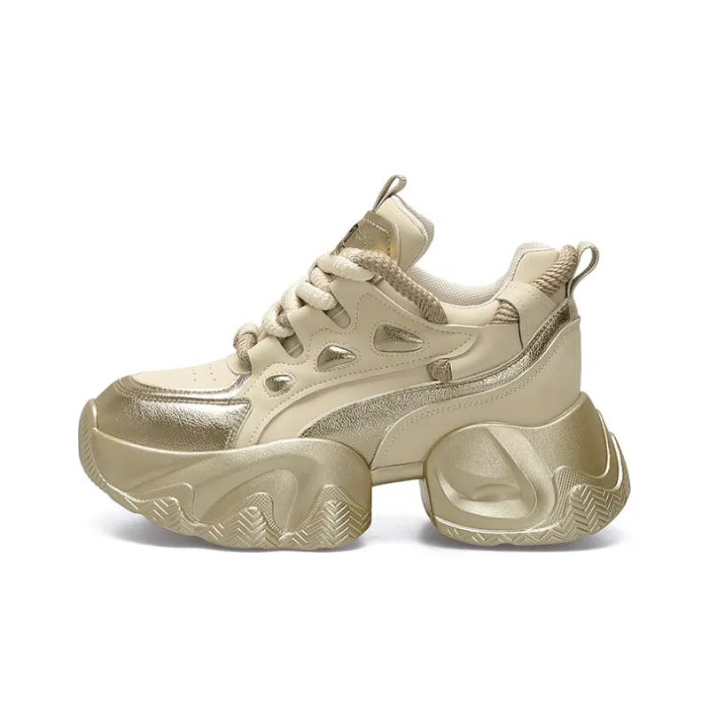CHIYEANDE Low Top Chunky Sneakers 6cm Women's-7