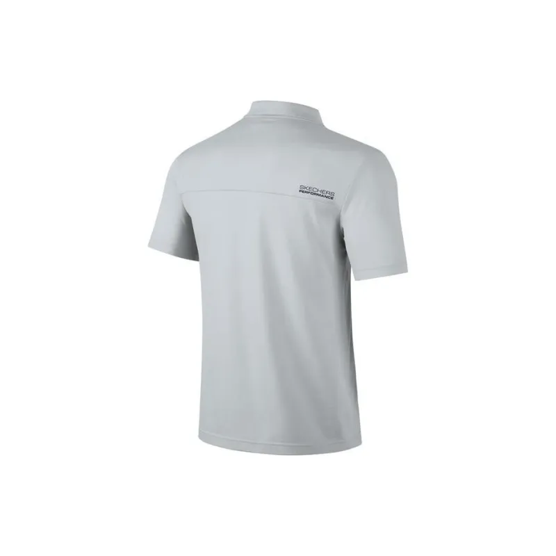 Skechers Sports Collection Polo Shirts Men Pearl Blue/01MZ-1