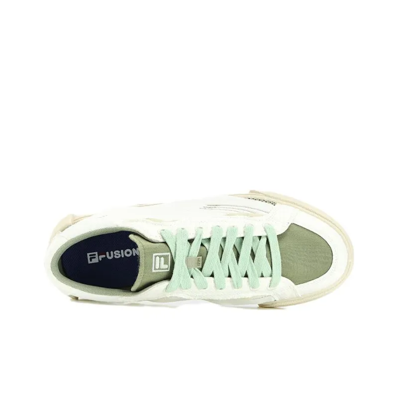 FILA FUSION Pop Skate Shoes 'White Light Green'-3