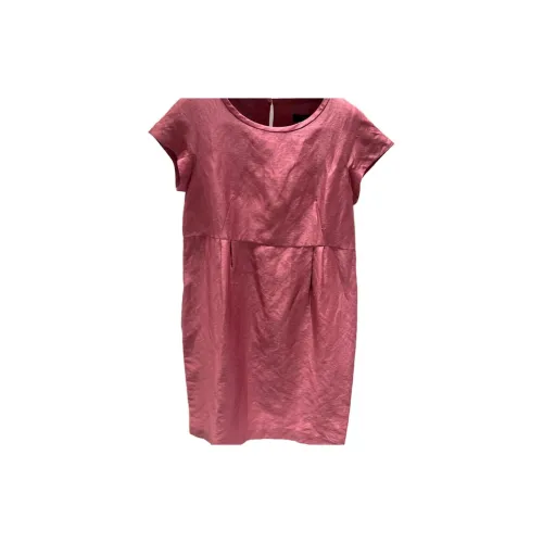 MaxMara Short-Sleeved Dresses Women's Burgundy