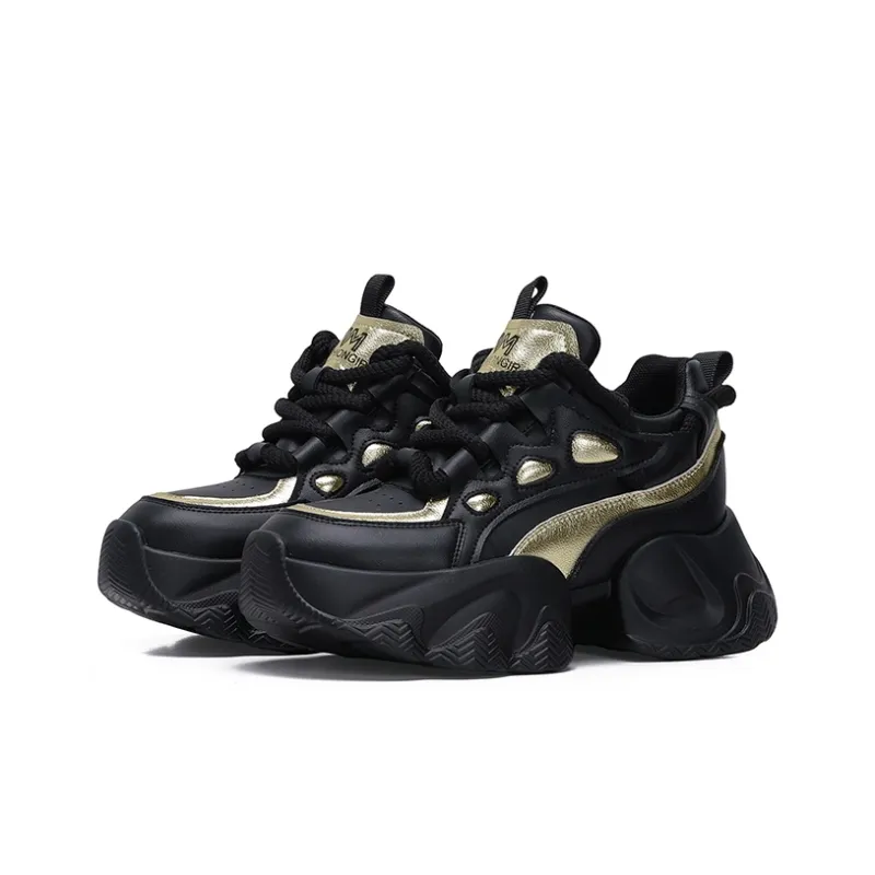 CHIYEANDE Low Top Chunky Sneakers 6cm Women's-6