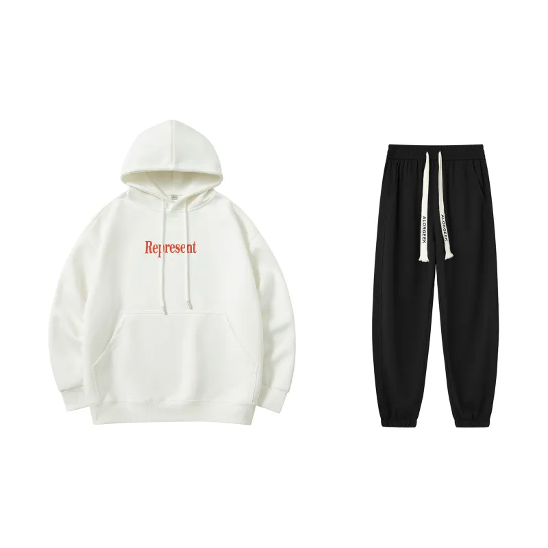 ALORGEEK Sweatshirt Sets Unisex-5